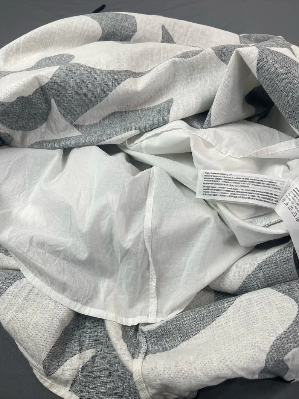 Abercrombie‎ & Fitch Tie Back Babydoll Maxi Dress M Black White Linen Blend